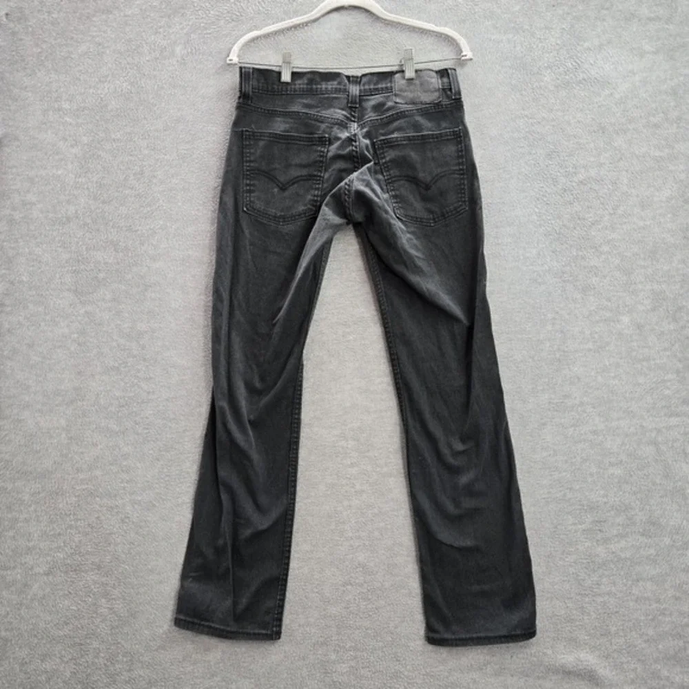 Levi's 511‎ Men Jeans 29X30 Black Denim Slim Fit Cotton Polyester Elastane